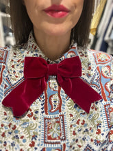 Load image into Gallery viewer, Large Luxury Velvet Bow Button Cover - many colours