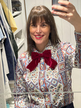 Load image into Gallery viewer, Large Luxury Velvet Bow Button Cover - many colours