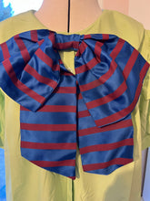 Load image into Gallery viewer, Lizzie - Burgundy and Royal Blue Stripe