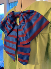 Load image into Gallery viewer, Lizzie - Burgundy and Royal Blue Stripe