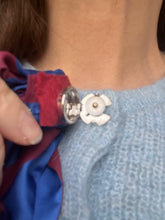 Load image into Gallery viewer, Lizzie - Burgundy and Royal Blue Stripe