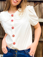 Load image into Gallery viewer, unique jewellery, button covers, button jewels, pink accessories, clip on jewellery