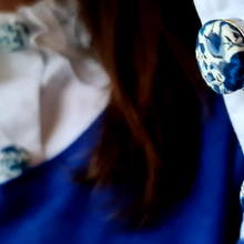 Load image into Gallery viewer, Gracie Blue - Liberty Fabric