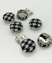 Load image into Gallery viewer, original jewellery in houndstooth monochrome
